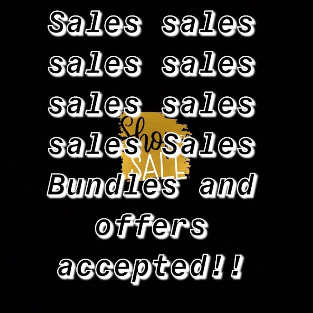 Sales/bundles/offers all welcome.